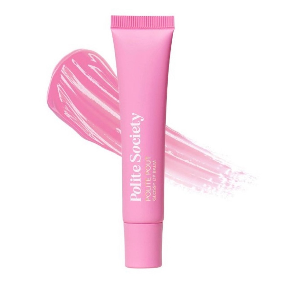 Polite Society
Polite Pout Glossy Lip Balm- Pink Grapefruit